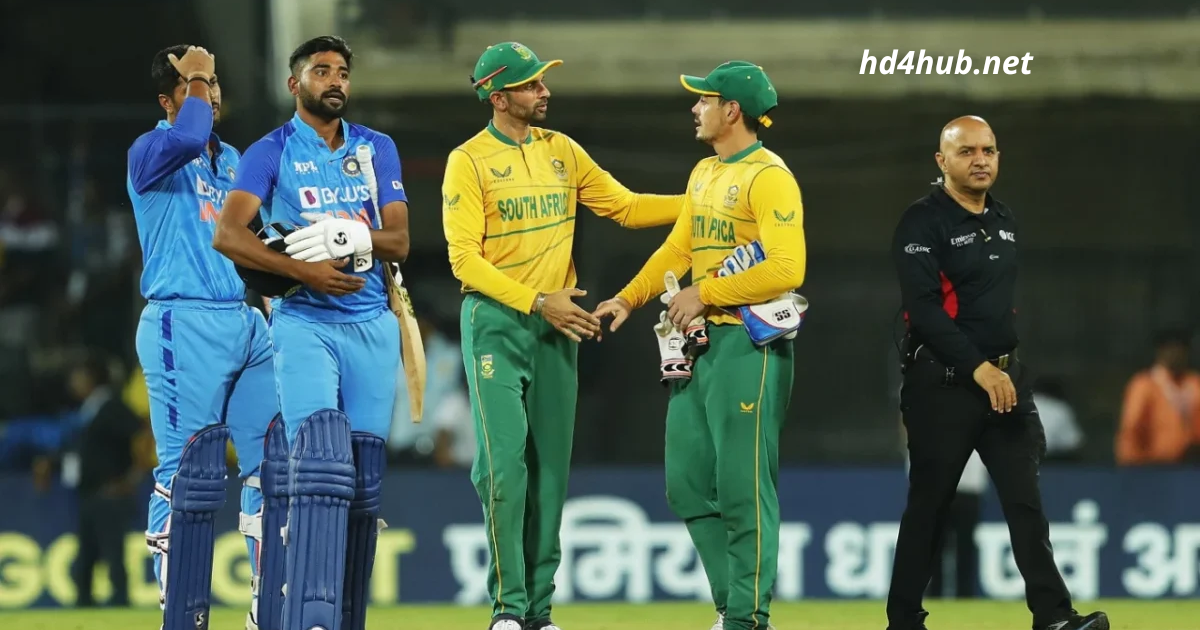 South Africa National Cricket Team vs India National Cricket Team Match Scorecard